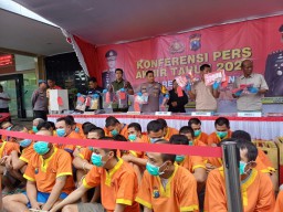 639 Tersangka Berhasil Diamankan Polres Lamongan Selama 2023
