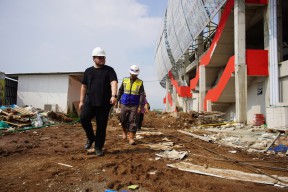Tahap 1 Pembangunan Stadion Gelora Daha Jayati Selesai, Persik dan Persedikab Beri Catatan