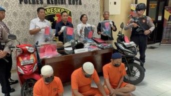 3 Pelaku Pengeroyokan Pelajar di Semen Kediri Diringkus