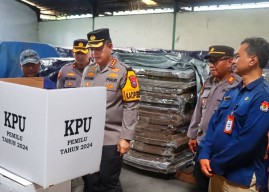 Kapolresta Sidoarjo Cek Gudang KPU, Ada Apa?