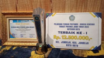 21 Inovasi Pengelolaan Posyandu Desa Junrejo Kota Batu Raih Bangga Kencana Jatim