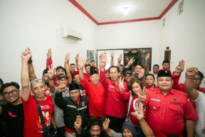 Nobar Debat Capres, PDIP Surabaya: Ganjar Pranowo Tampil Sat-Set dan Orisinil