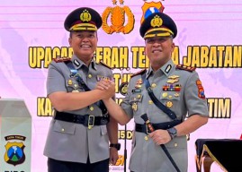Gantikan Kombespol Kusumo Wahyu Bintoro, AKBP Christian Tobing Resmi Jabat Kapolresta Sidoarjo