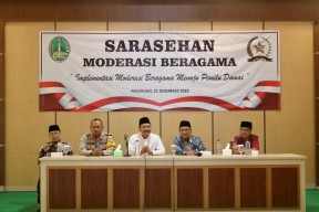 Gus Ipul Ingin Kuatkan Moderasi Agama Menuju Pemilu Damai di Kota Pasuruan