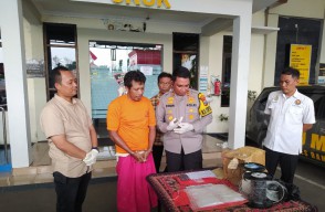Kurir Sabu 1 Kg Diamankan Polres Bangkalan, Dikirim dari Pontianak