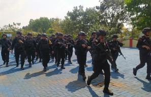 Polres Bangkalan Siagakan Ratusan Personel di 6 Pos untuk Pengamanan Malam Tahun Baru