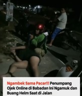 Viral Wanita Ponorogo Guling-guling di Jalan karena Pacar, Lho?