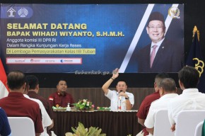 Disambati WBP, Anggota DPR RI Janji Buka Program Paket C di Lapas Kelas IIB Tuban