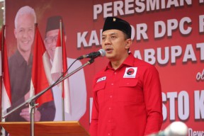 PDI Perjuangan Pacitan Resmikan Kantor Baru, Lecut Semangat Menangkan Ganjar-Mahfud