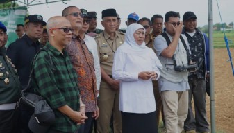 Khofifah Apresiasi Pertanian di Bangkalan Berteknologi Baru Smart Precision