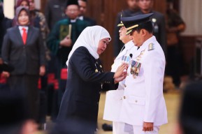 Pesan Gubernur Khofifah untuk Pj Walikota Probolinggo dan Sampang