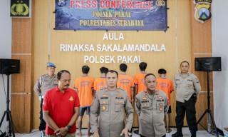 6 Anggota Perguruan Silat Diamankan, Terlibat Tawuran di Surabaya