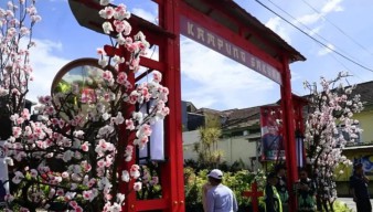 Pj Wali Kota Batu: Kampung Sakura Bikin Wisatawan Rindu untuk Kembali