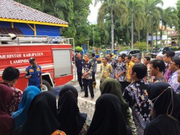 Kantor Dinas PU SDA Lamongan Terbakar, Damkar Berhasil Selamatkan Aset Rp 1 M