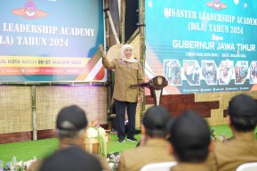 Pejabat OPD Pemprov Jatim Dilatih Mitigasi Bencana di Batu, Ini Harapan Khofifah