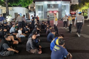 139 Pesilat Digelandang Polisi Saat Hendak Kopdar di Surabaya