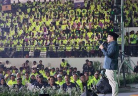 Cak Imin Keceplosan Sebut PAN Bagian Koalisi AMIN di DBL Surabaya