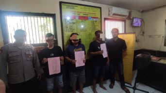 Komplotan Penggelapan Mobil Rental Asal Kediri Ditangkap Polisi Tulungagung
