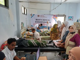 PWI Lamongan Gelar Donor Darah Sambut HPN 2024
