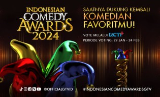 Dukung Komedian Favoritmu Jadi Pemenang di Indonesian Comedy Awards