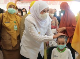 Capaian Suntikan Polio di Jatim Lampaui Target, Tembus 105,93 Persen