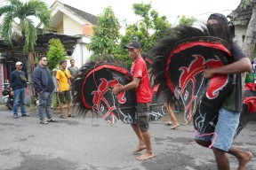 Mas Dhito Keliling Desa di Kras Kediri Lihat Warga Latihan Jaranan