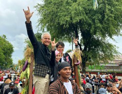 Menelaah Pesan Blacius Subono usai jadi Semar di Kampanye Ganjar-Mahfud