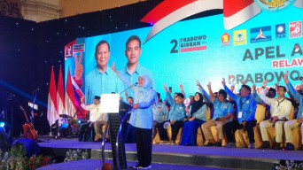 Apel Akbar Relawan Prabowo-Gibran, Khofifah: Endingnya Bagaimana Suara Ini Aman