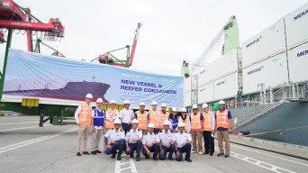 MV Cilegon milik Meratus Sandar Perdana di TTL jadi Potensi Menjanjikan