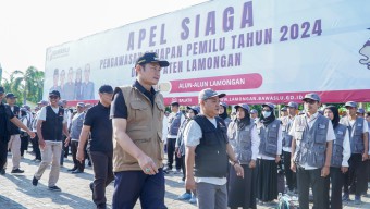 Pemkab Lamongan Gelar Apel Persiapan Panwascam dan PKD, Ingat Pesan Pak Yes!