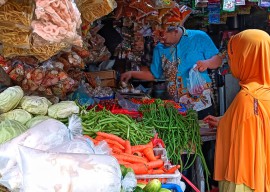 Harga Bahan Pangan di Pasar Tradisional Sore Pandaan