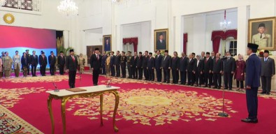 Presiden Jokowi Lantik Hadi Tjahjanto dan Agus Harimurti Yudhoyono