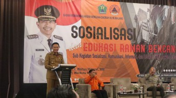 Pj Wali Kota Batu Tegaskan Pentingnya Sosialisasi Antisipasi Rawan Bencana