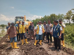 BBWS-BS Bakal Bangun Tanggul Permanen di Sungai Plalangan Lamongan