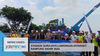 Video: Pembangunan Stadion Surajaya Lamongan Ditarget Rampung Akhir 2024