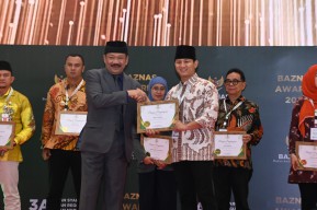 Bupati Trenggalek Raih Predikat Kepala Daerah Pendukung Kelola Zakat Terbaik