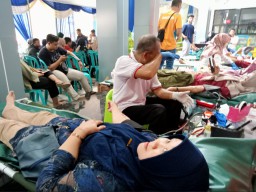 Stok Darah di PMI Lamongan Aman, Rutin Gelar Baksos Jelang Ramadan