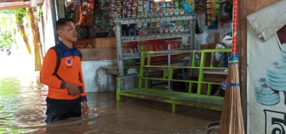 Banjir Luapan Bengawan Solo di Lamongan Rendam 485 Rumah, Meluas ke 4 Kecamatan