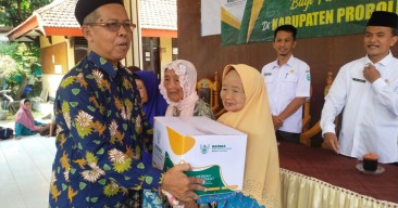 3500 Paket Sembako Dibagikan Baznas Kabupaten Probolinggo Jelang Ramadan