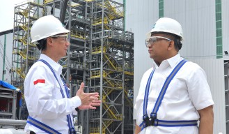 Wamenaker Kunjungi Smelter PTFI, Ajak Pekerja Sukseskan Hilirisasi