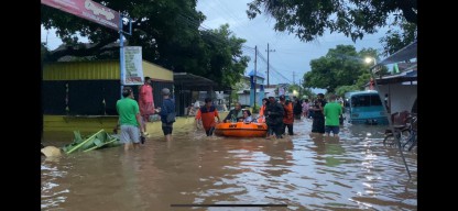 Banjir 2 Desa di Dringu Probolinggo Kian Parah