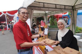 Bank Jatim QRIS Ramadan Vaganza di Surabaya, Sarana Edukasi Transaksi Non-Tunai