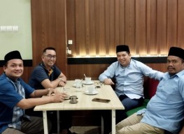 Ketua DPC Gerindra Ngopi Bareng DPD NasDem Kota Probolinggo, Ini Bocorannya