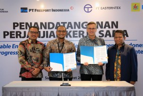 Freeport Indonesia dan PLN Teken Perjanjian Sertifikat Energi Terbarukan