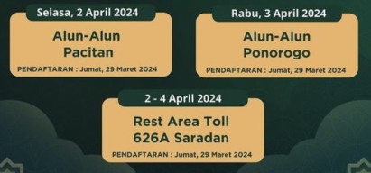 Jadwal Penukaran Uang Baru Lebaran 2024 di Ponorogo dan Pacitan
