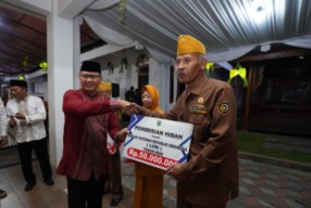 Pj Wali Kota Batu Beri LVRI Dana Hibah Operasional Rp50 Juta, Ini Pesannya