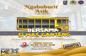 Pemkab Tuban Ajak Warga Ngabuburit Asik bareng Si Mas Ganteng, Mau Ikutan?