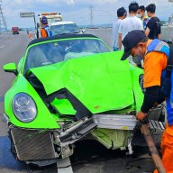 Pemilik Porche yang Tabrak Grand Livina Tak Dapat Tunjukkan STNK, Bodong?