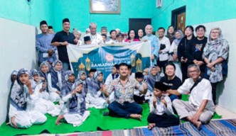Ramadan Berkah, Ikatan Alumni Universitas Surabaya Berbagi di 7 Panti Asuhan
