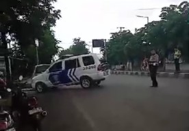 BLARR!!! Terdengar Ledakan di Asrama Brimob Polda Jatim Jalan Gresik Surabaya